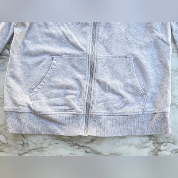 Victoria Sport Gray Logo Hoodie - Picture 6 of 8